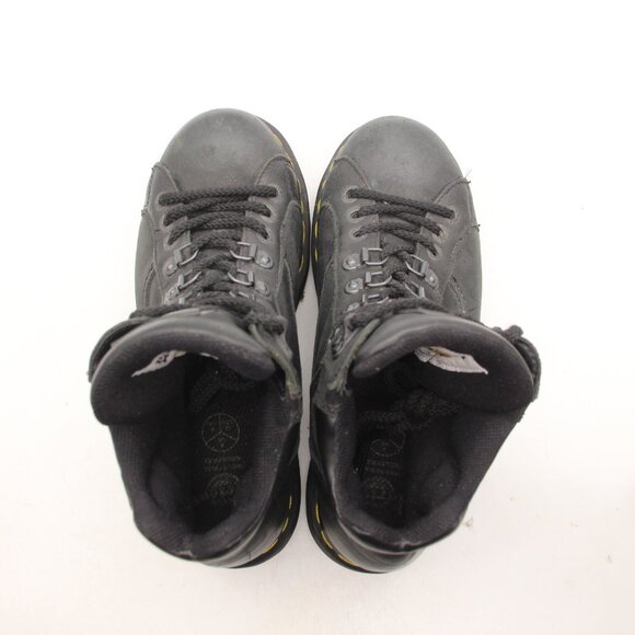 Doc Dr. Martens Industrial Steel Toe Black Leather Men\'s UK 8 US 9 Work England main image 4